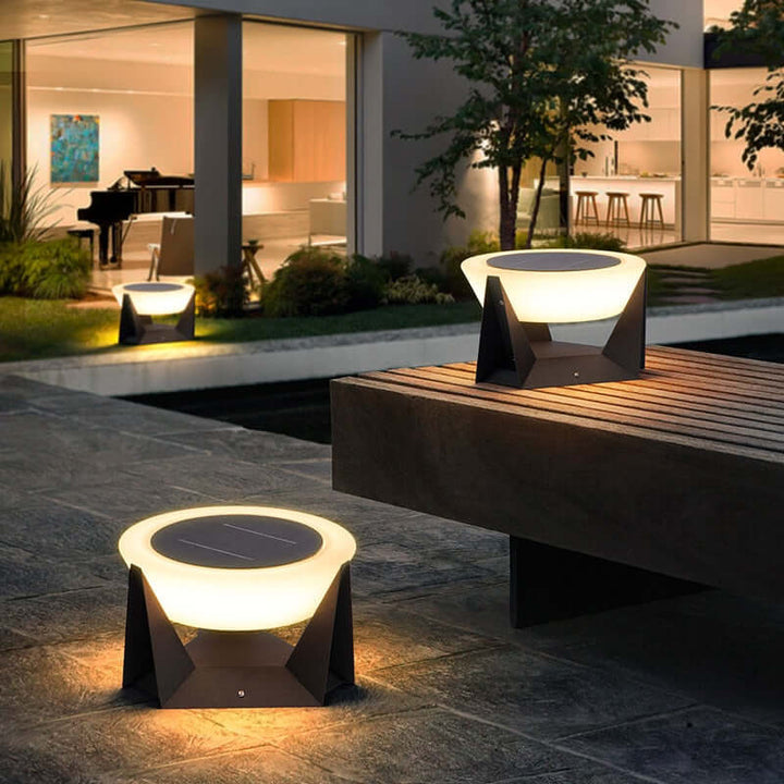 Solar Outdoor Lamp 27cm - Weatherproof Garden Light