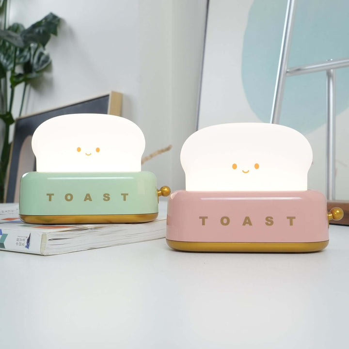 Rechargeable Toaster Lamp, Battery Desk Light