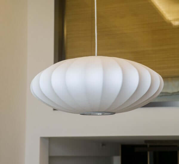 Modern Silk Pendant Light