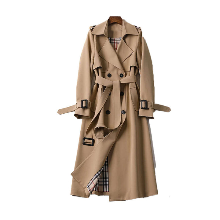 Women's Double-Breasted Trench Coat