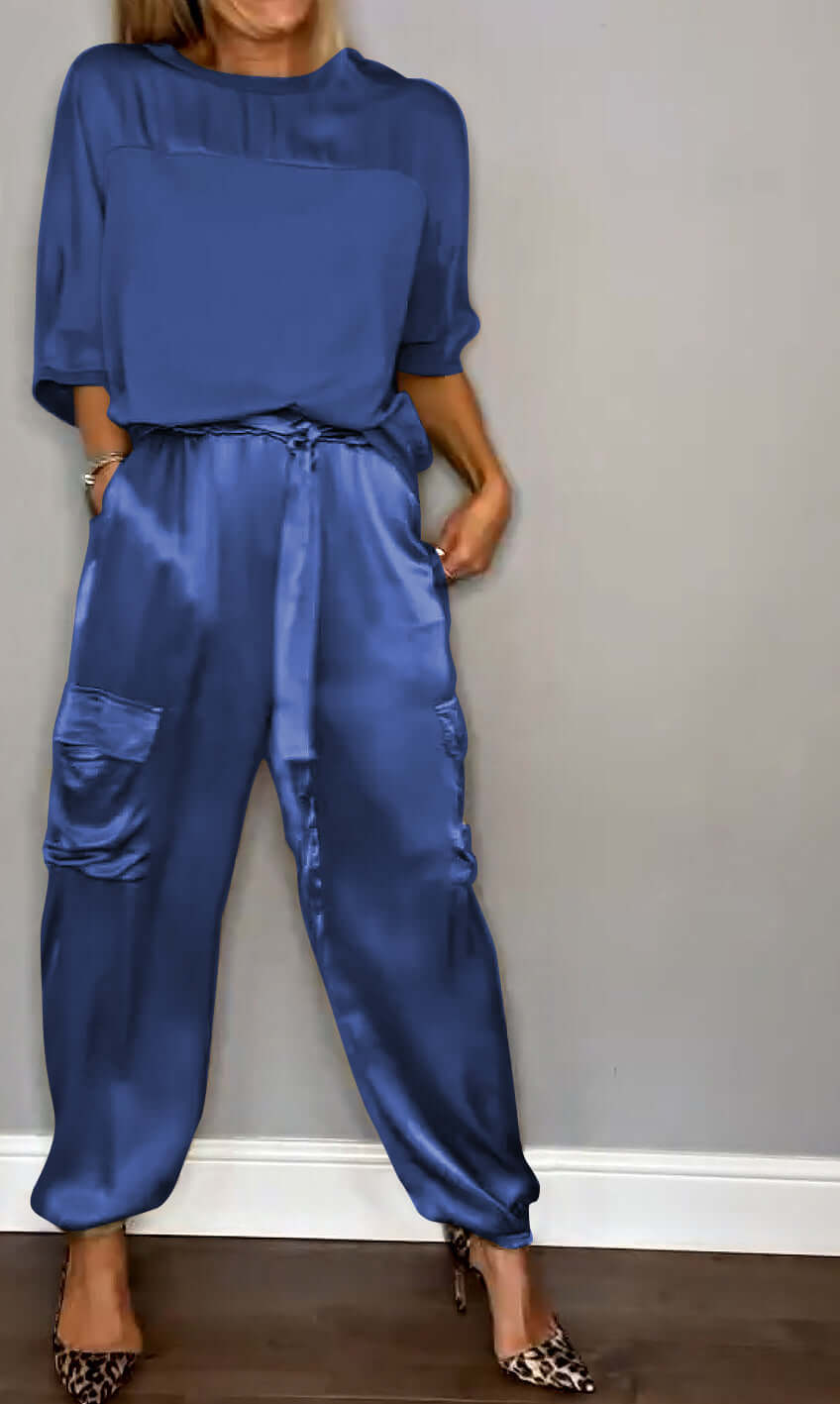 Women's Soft Two-Piece Loungewear Set