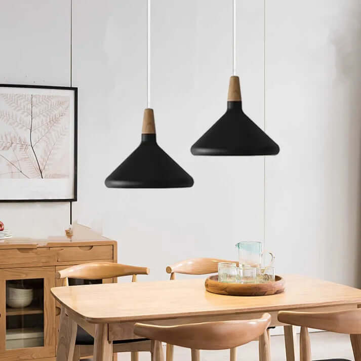 Conical Metal Pendant Lamp