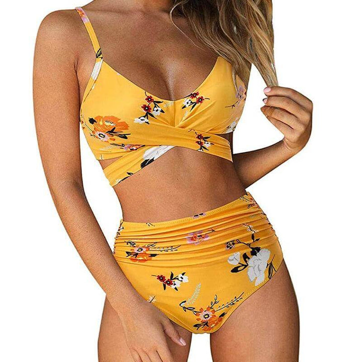 Women's Elegant High-Waisted Bikini Set