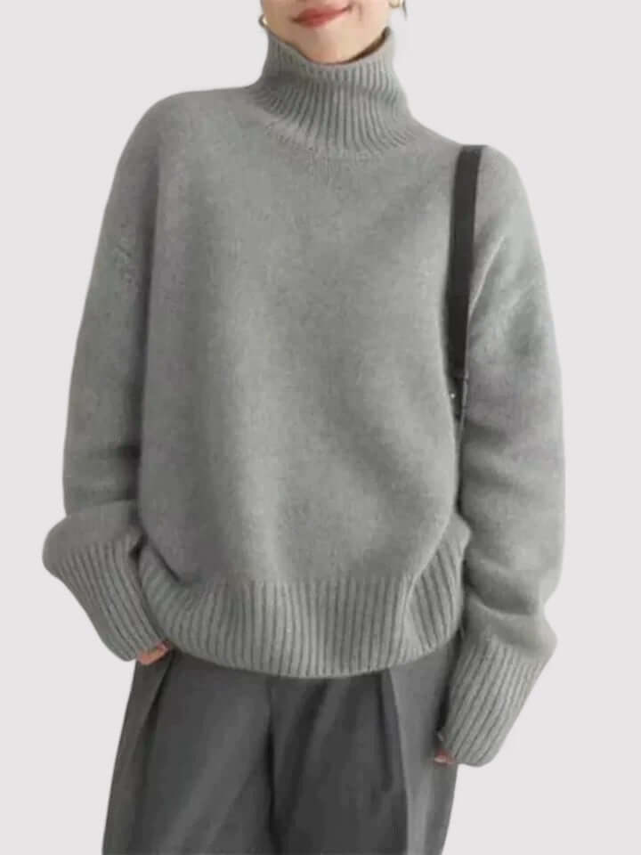 Women's Cashmere Turtleneck Sweater
