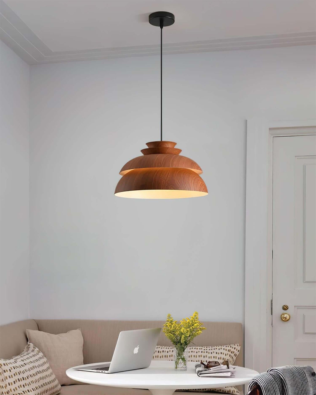 Modern Aluminum Pendant Lamp 33cm Dia - Home Lighting