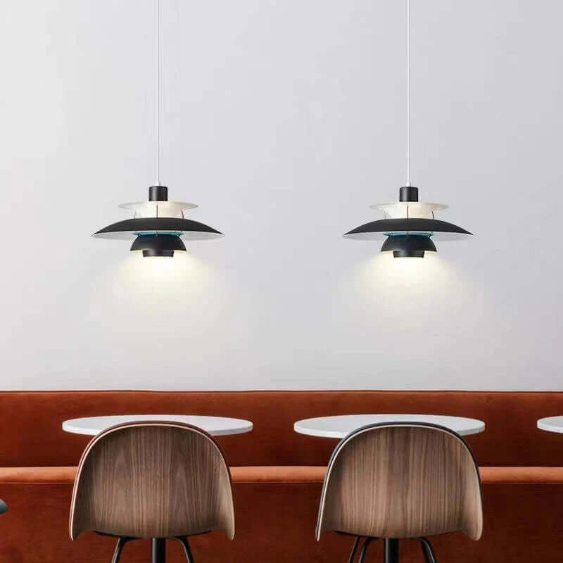 Modern LED Pendant Light with Shade