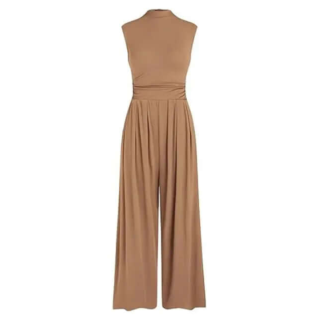 Women's Elegant Formal Wide-Leg Jumpsuit