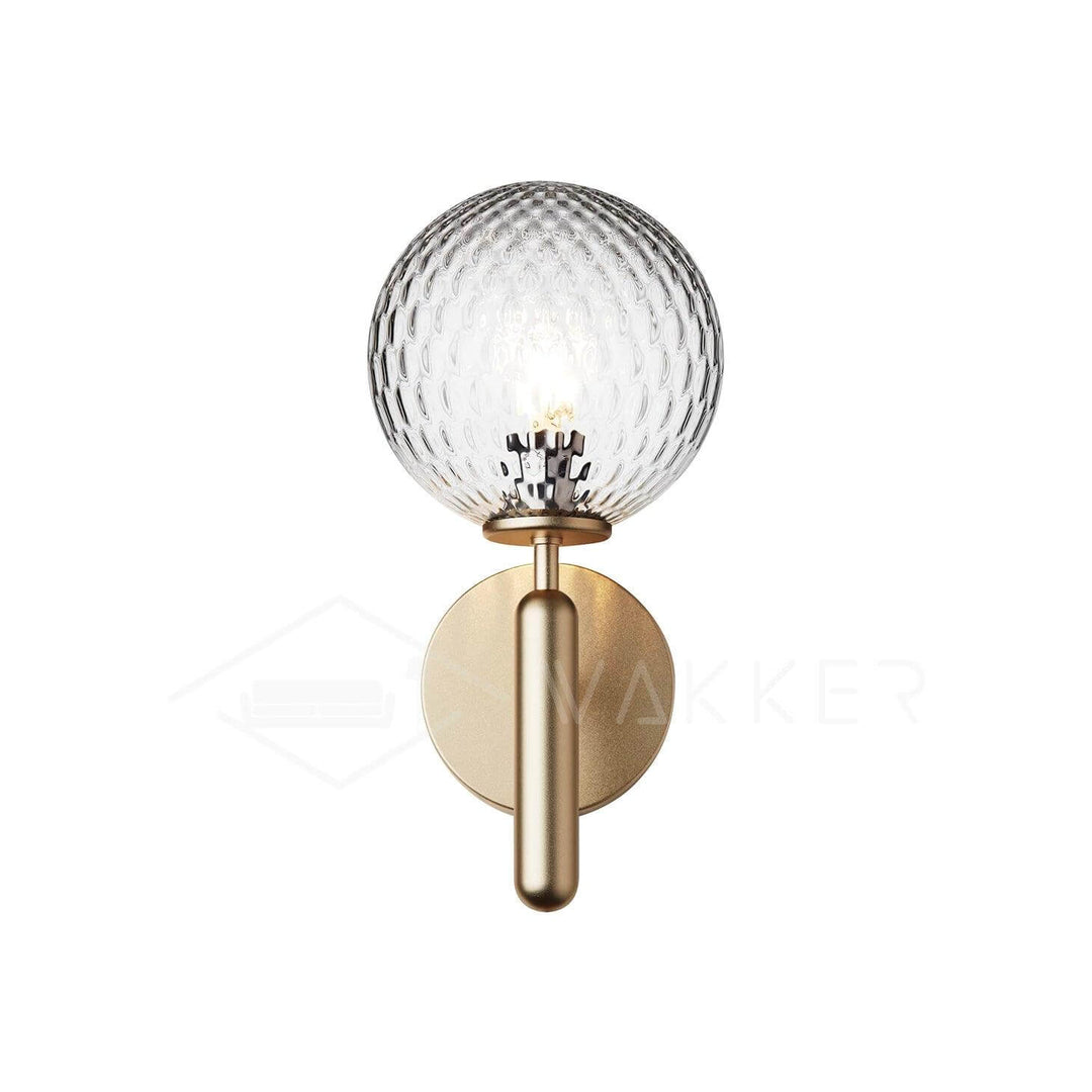 Modern Glass Wall Sconce - Elegant Lighting Fixture