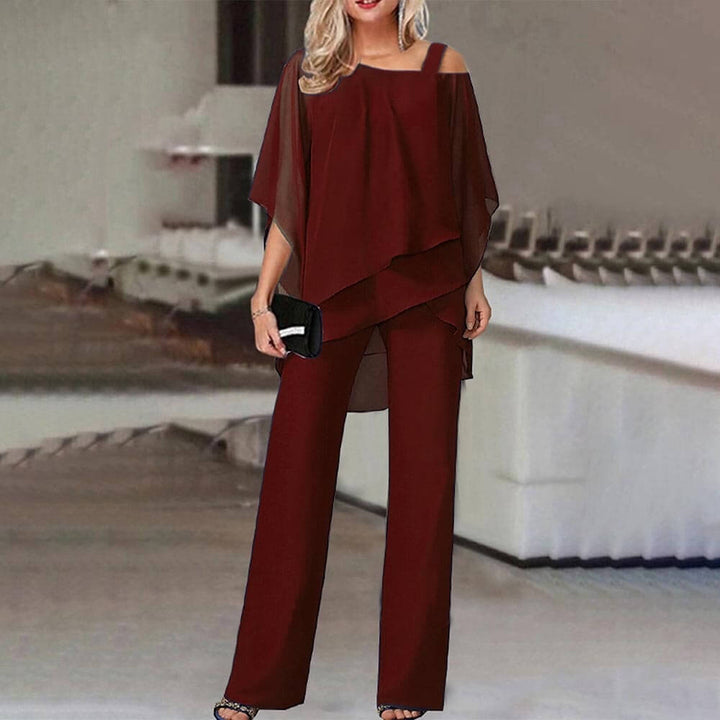 Women's Cold Shoulder Jumpsuit