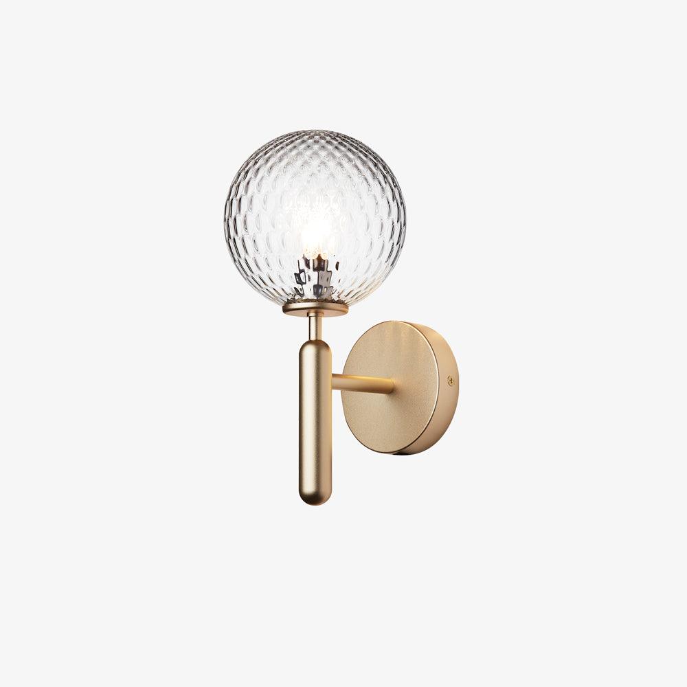 Modern Glass Wall Sconce - Elegant Lighting Fixture