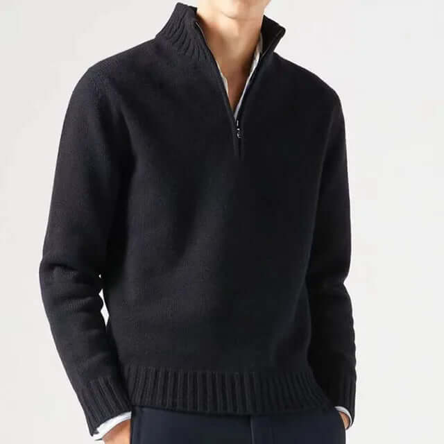 Men’s Half-Zip Warm Sweater