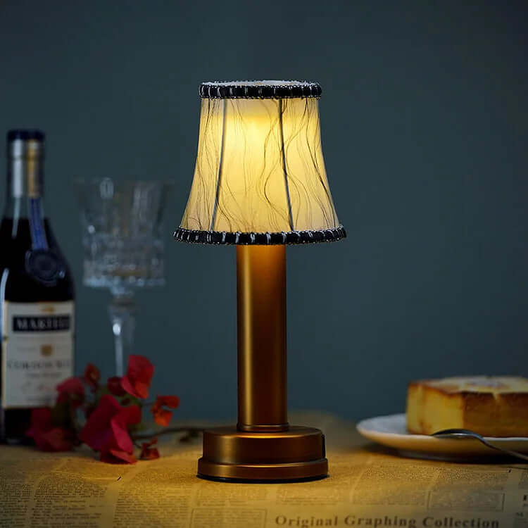 Cordless LED Metal Table Lamp