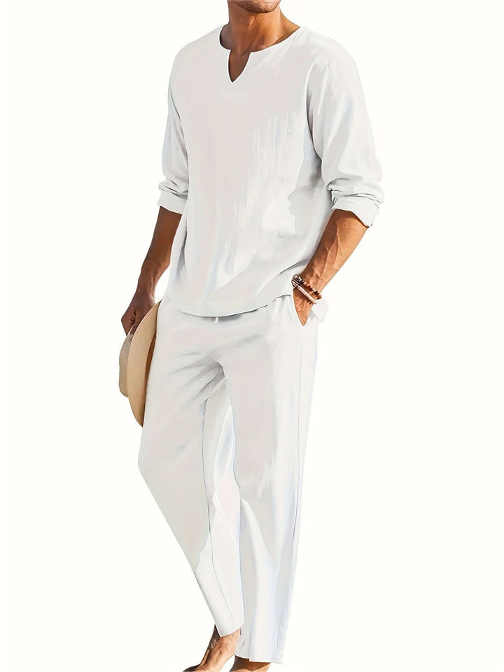 Men's Casual Two-Piece Outfit Set