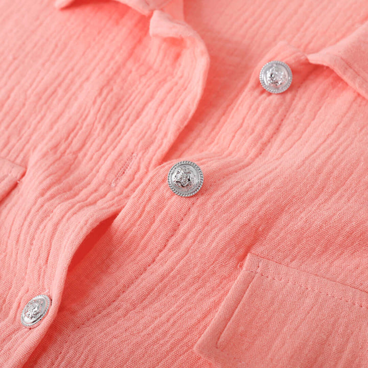 Women's Relaxed Cotton Blend Two-Piece Lounge Set