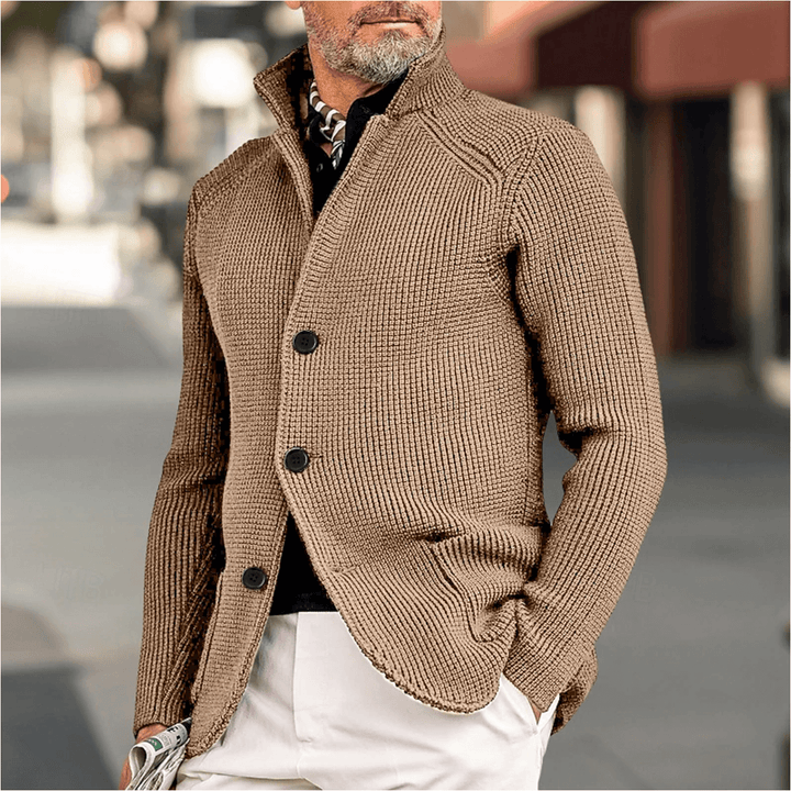 Knit Cardigan Sweater Lifestyle