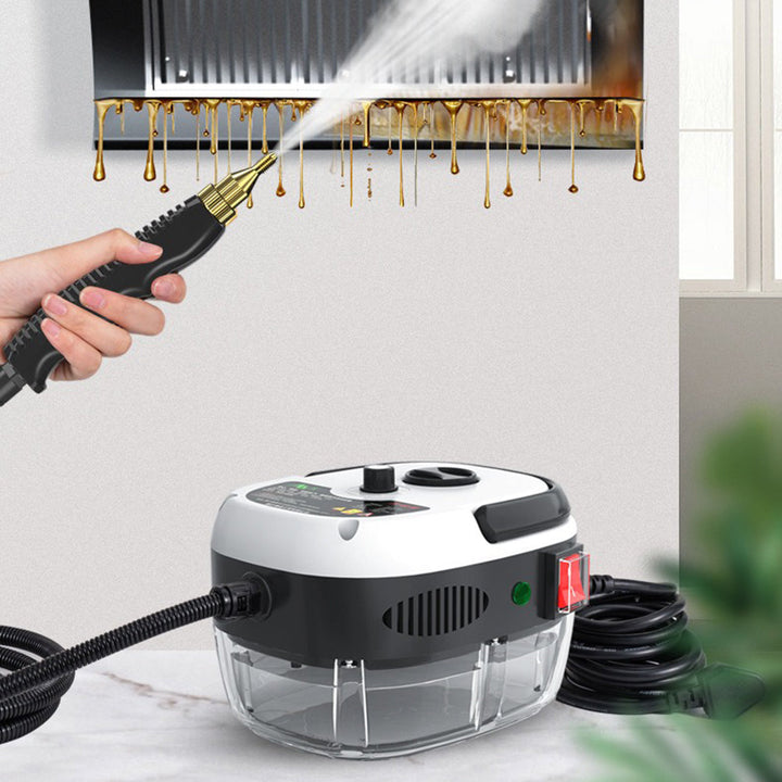 2500W high-pressure steam cleaner for chemical-free home cleaning, ideal for kitchen & multi-surface deep clean.