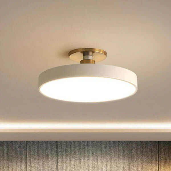 Round Acrylic LED Flush Mount Ceiling Light