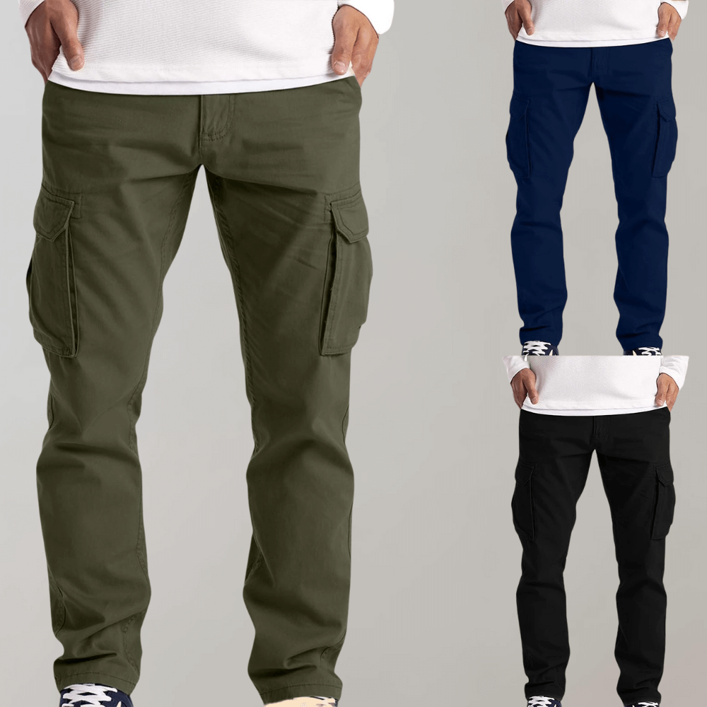 Men's Relaxed Fit Cargo Trousers