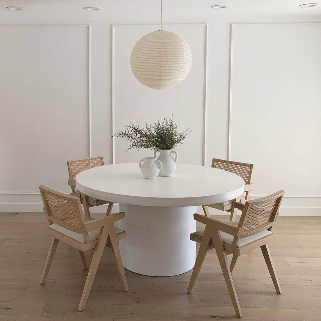 Japanese Cotton Paper Pendant Lamp with Steel Wire