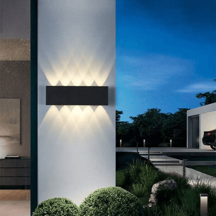 Modern LED Wall Sconce Light - Indoor/Outdoor