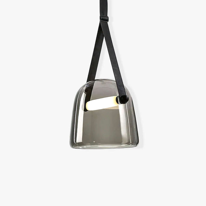 Modern Pendant Lamp with Metal Accents