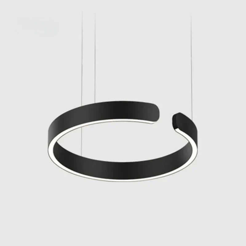Modern Circle LED Pendant Light, 40/60/80cm