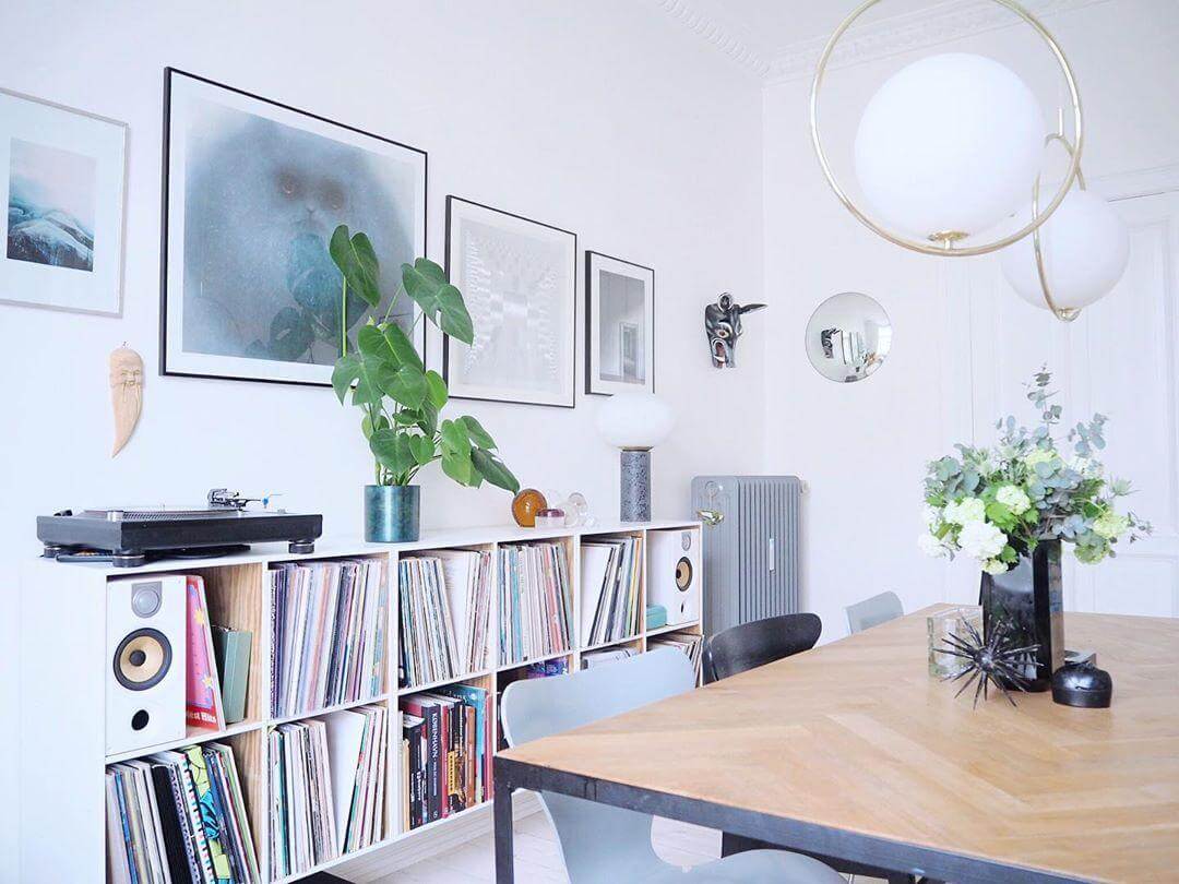 Modern Pendant Lamp with Metal & Glass
