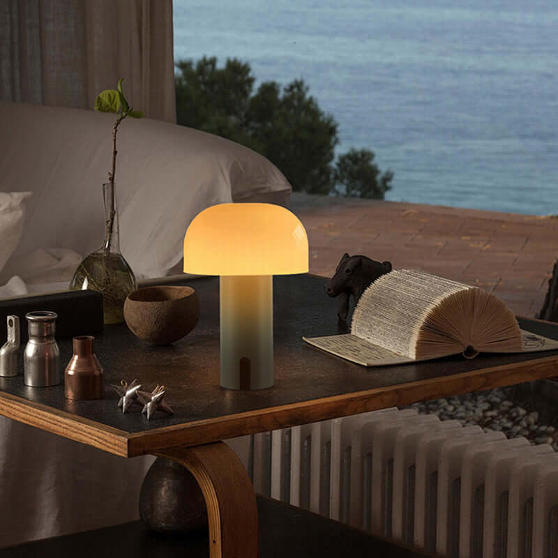 Dimmable Touch Control Mushroom Lamp