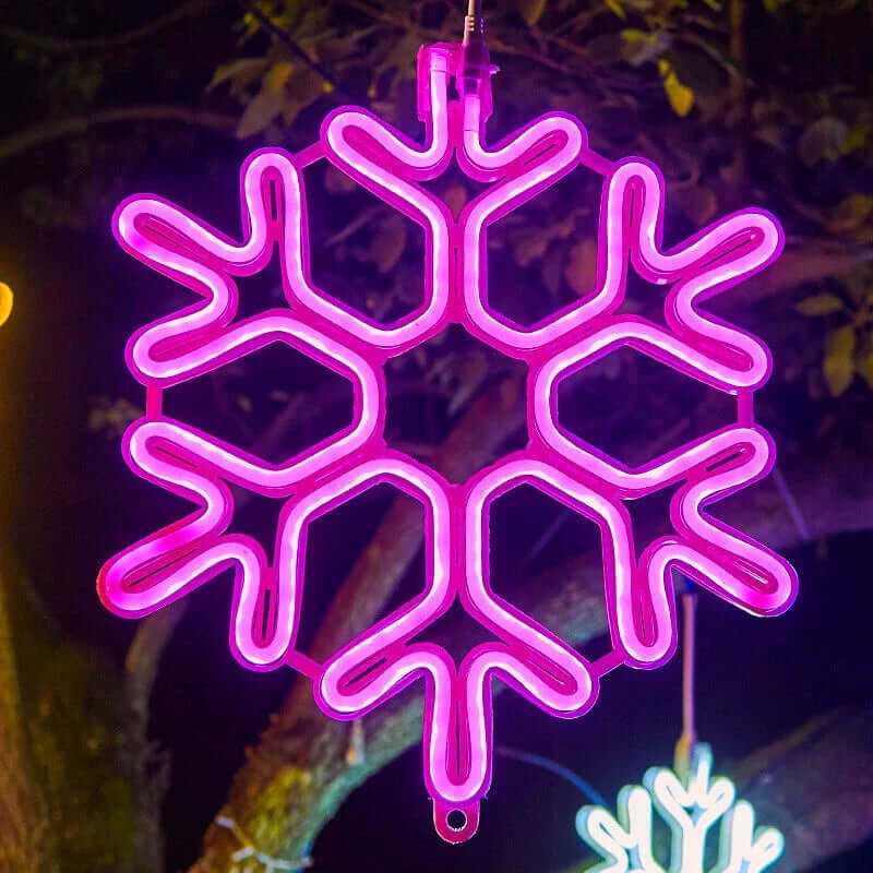 30cm LED Waterproof Snowflake Christmas Light