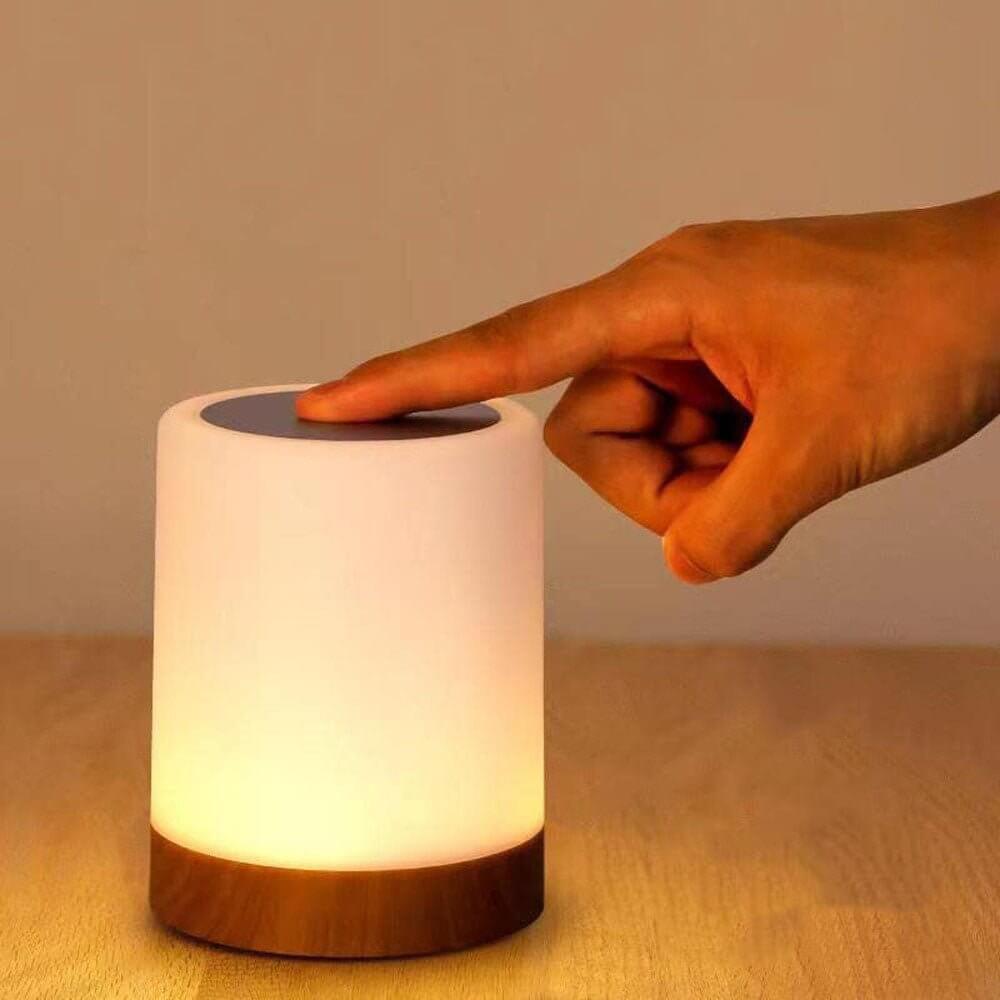 Portable LED Table Lamp with Touch Control & Remote