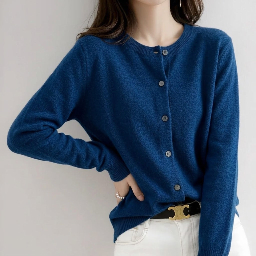 Women's Soft Button-Up Cardigan