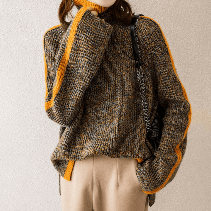Knit Turtleneck Sweater
