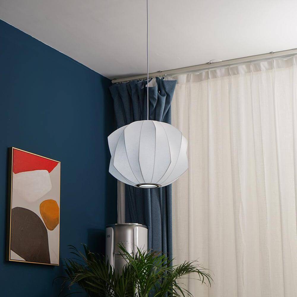 Modern Silk Pendant Light
