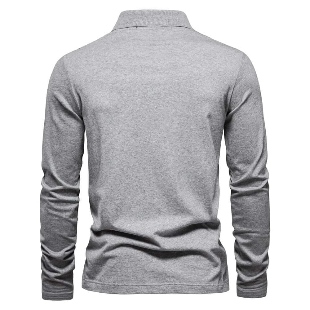 Men's Long Sleeve Polo Shirt