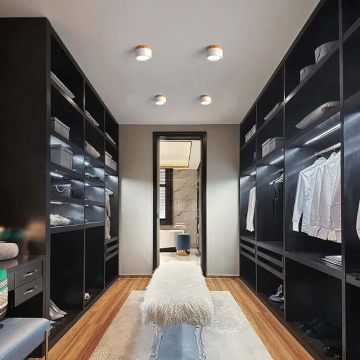 Modern Cylinder LED Ceiling Light for Hallways
