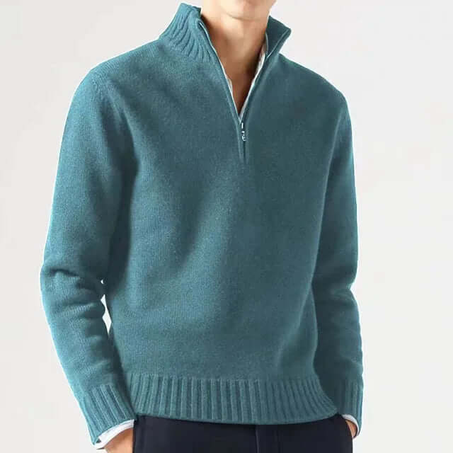 Men’s Half-Zip Warm Sweater
