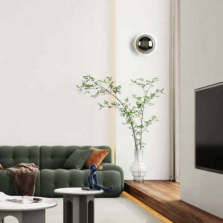 Modern Minimalist Round Wall Lamp