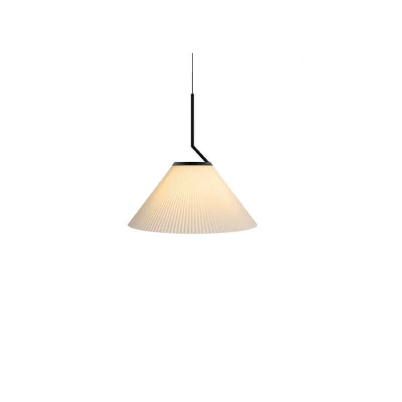Pleated Cream Pendant Lamp