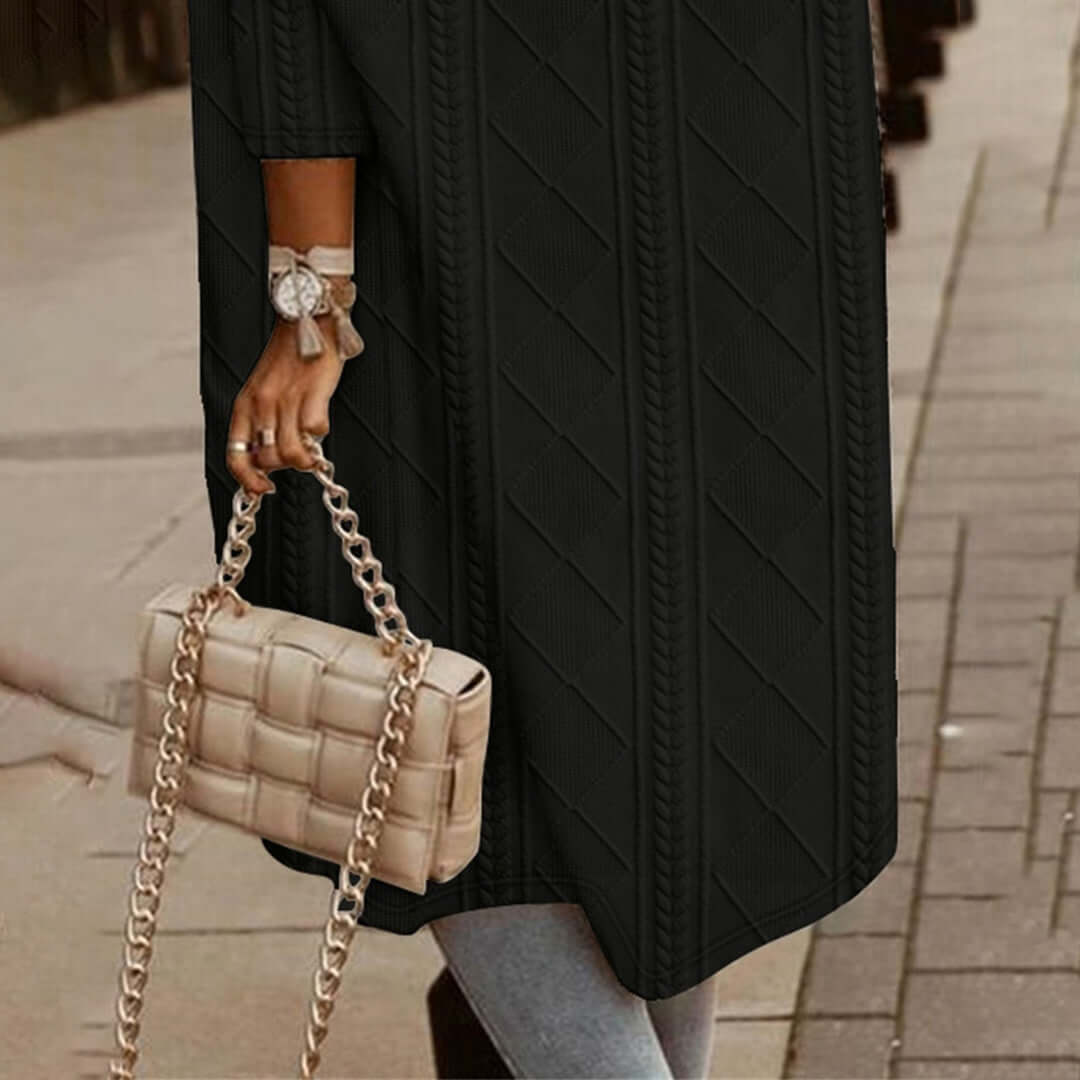 Textured Women's Coat