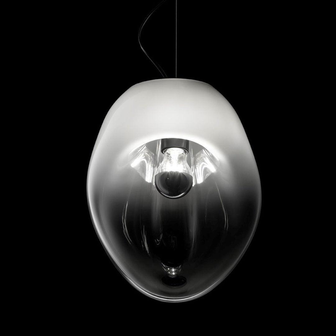 Modern Glass Pendant Lamp, Water Drop Design