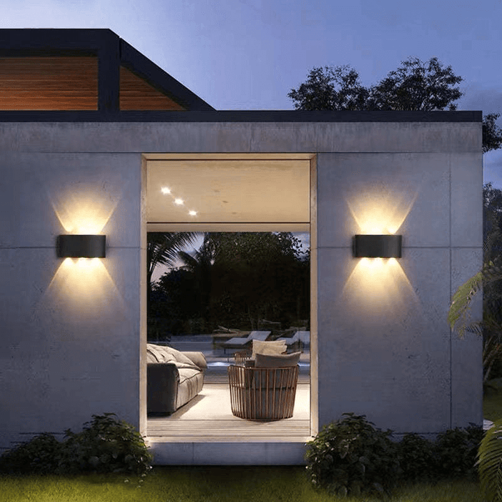 Modern LED Wall Sconce Light - Indoor/Outdoor