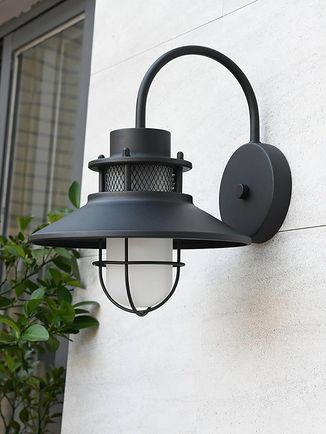 Outdoor Wall Lamp with IP65 Moisture Protection