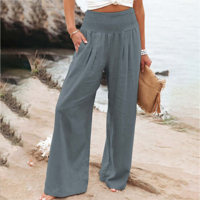Wide Leg Trousers