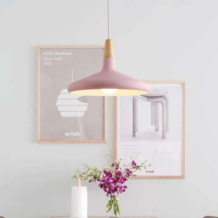 Conical Metal Pendant Lamp