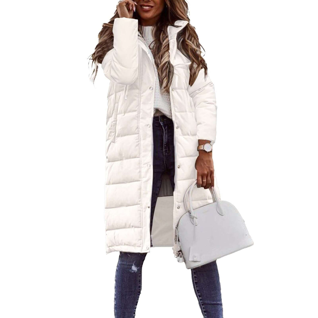 Women's Padded Winter Coat with Hood