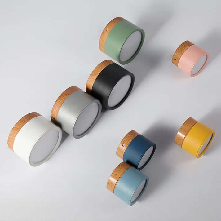 Modern Cylinder LED Ceiling Light for Hallways