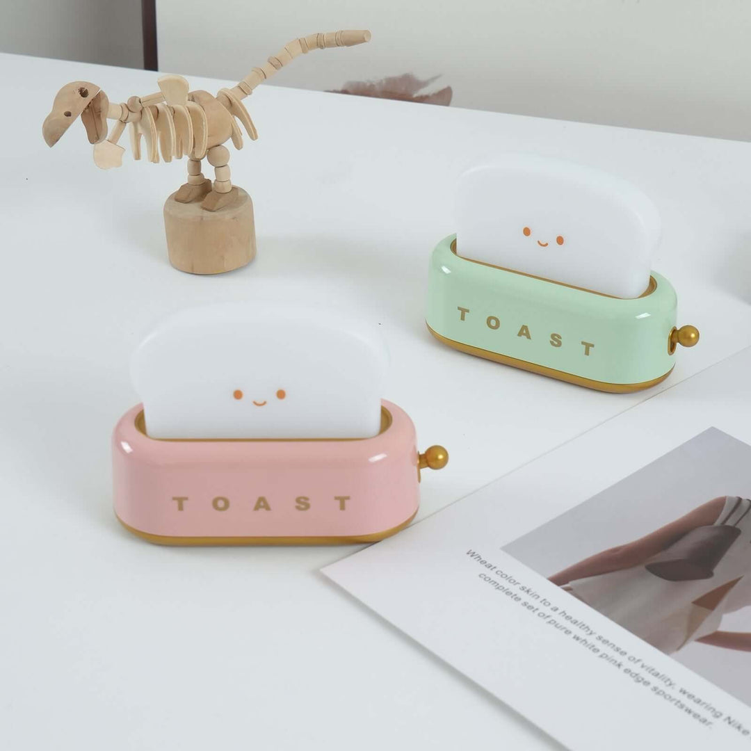 Rechargeable Toaster Lamp, Battery Desk Light