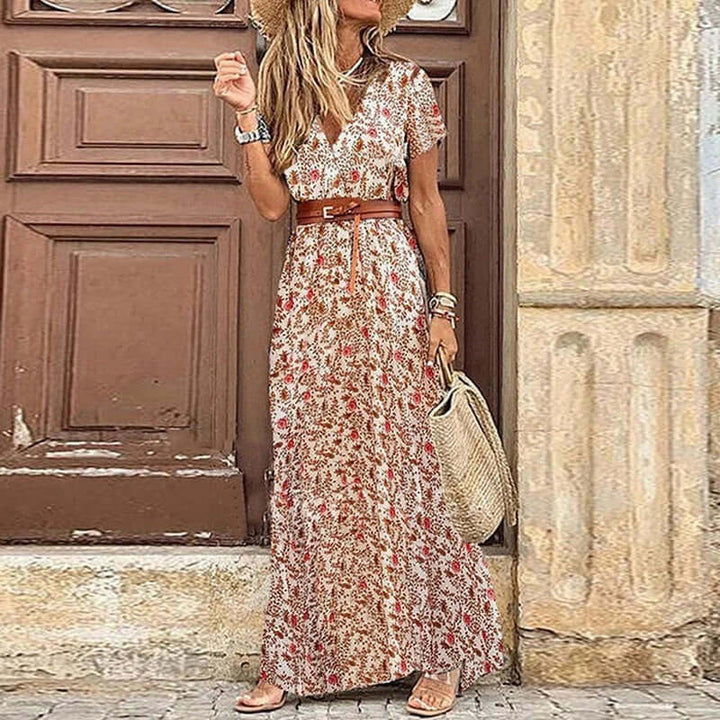 Women's Elegant Printed Summer Dress