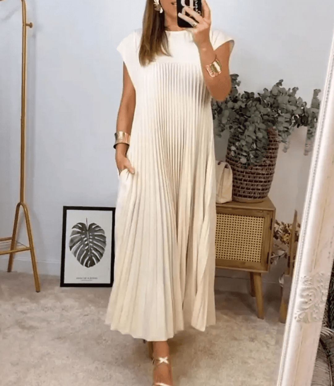 Women's Summer Long-Sleeve Dress