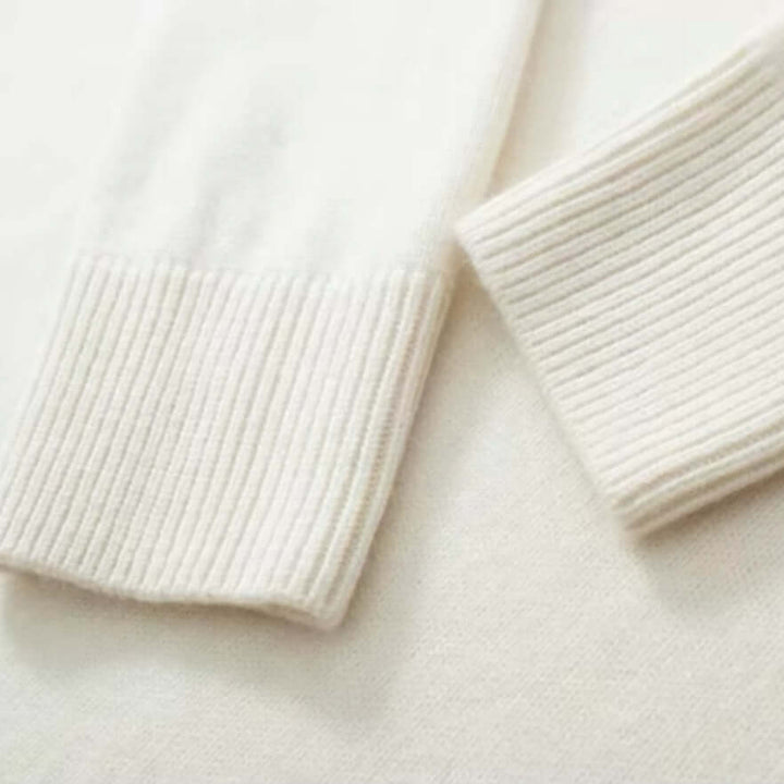 Women's Elegant Knitted Jumper Roll Neck Top